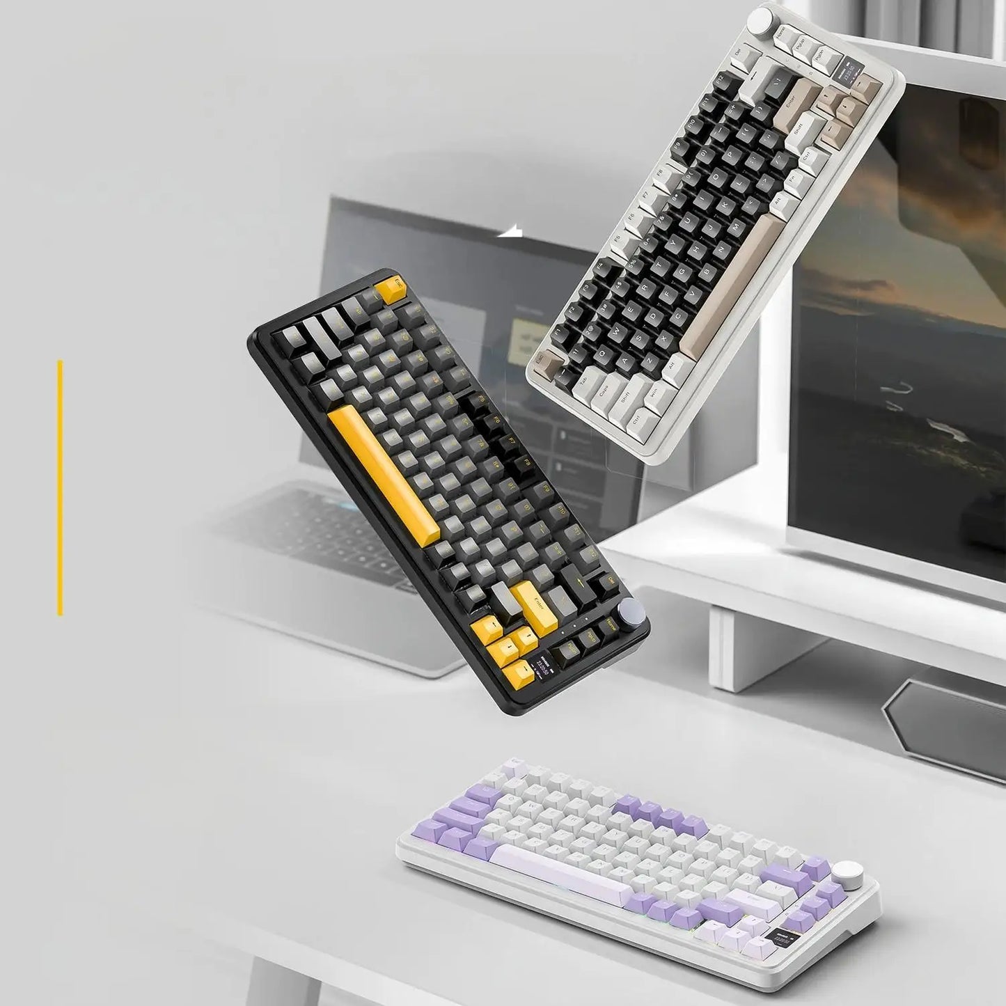 Attack Shark X85PRO Display Screen Gaming Mechanical Keyboard