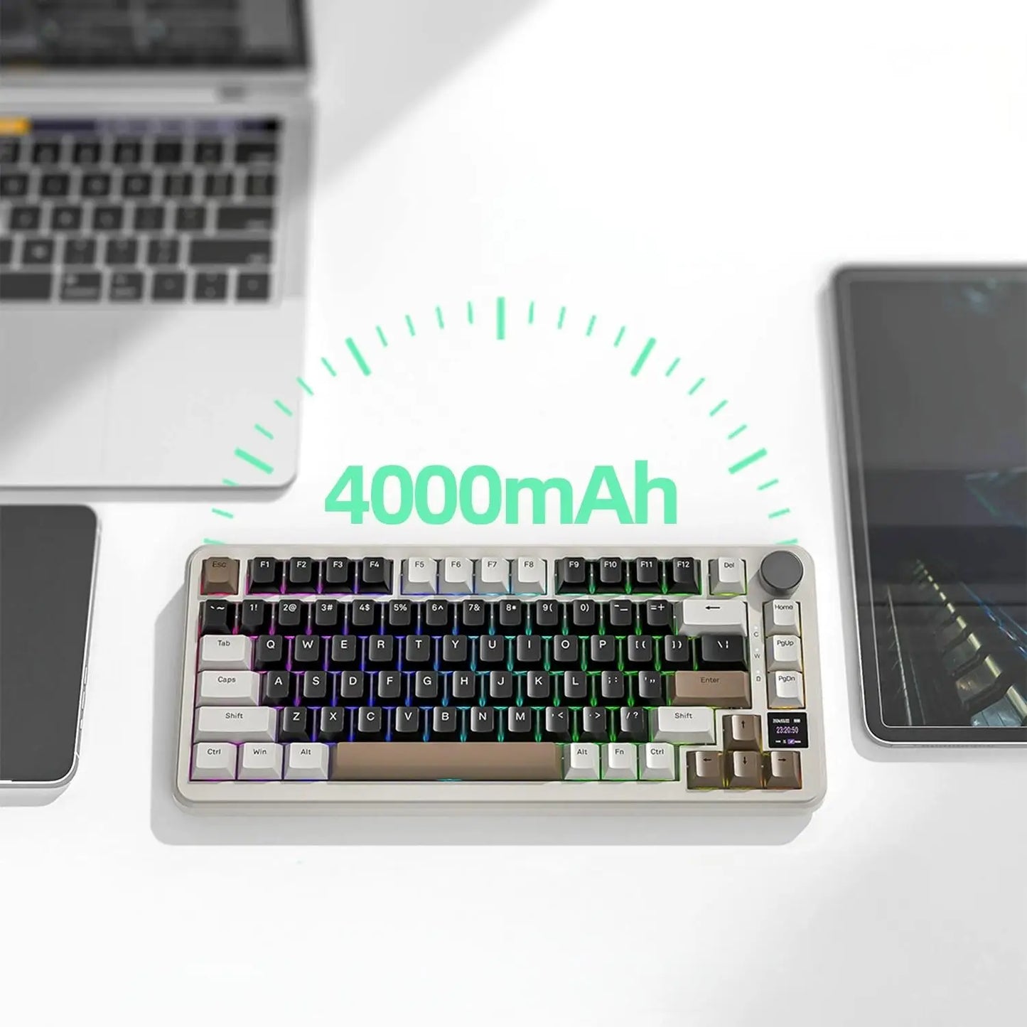 Attack Shark X85PRO Display Screen Gaming Mechanical Keyboard