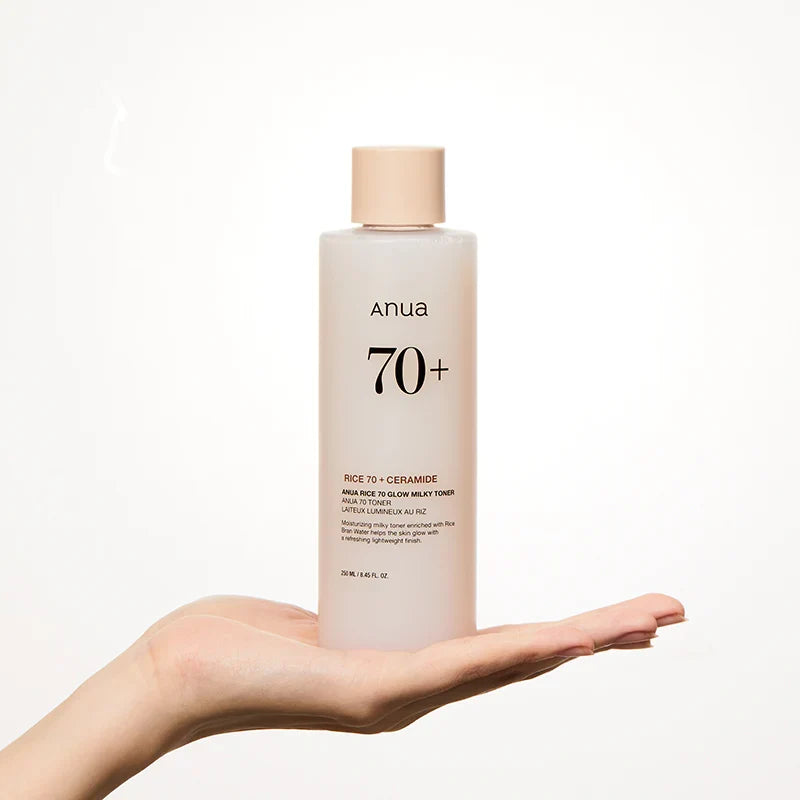 RICE 70 GLOW MILKY TONER 250ml