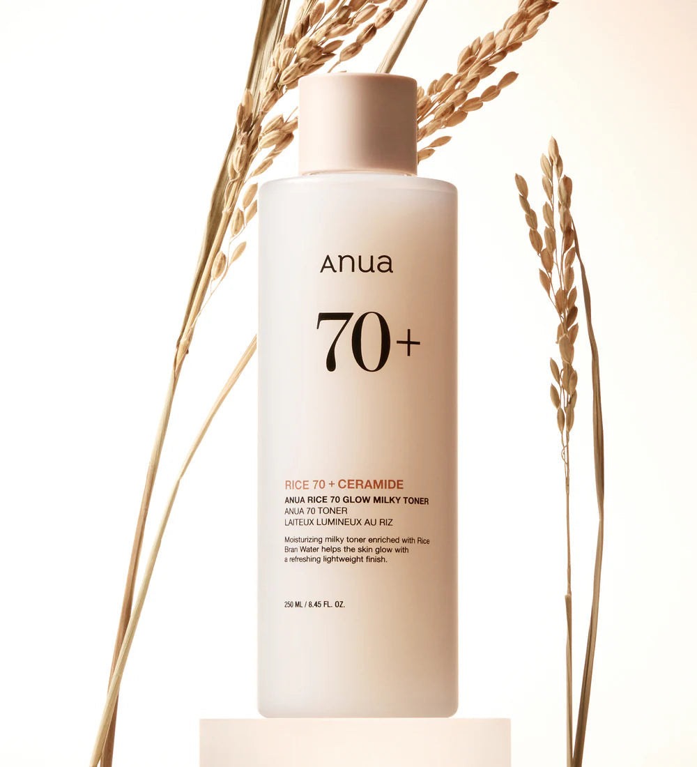 RICE 70 GLOW MILKY TONER 250ml