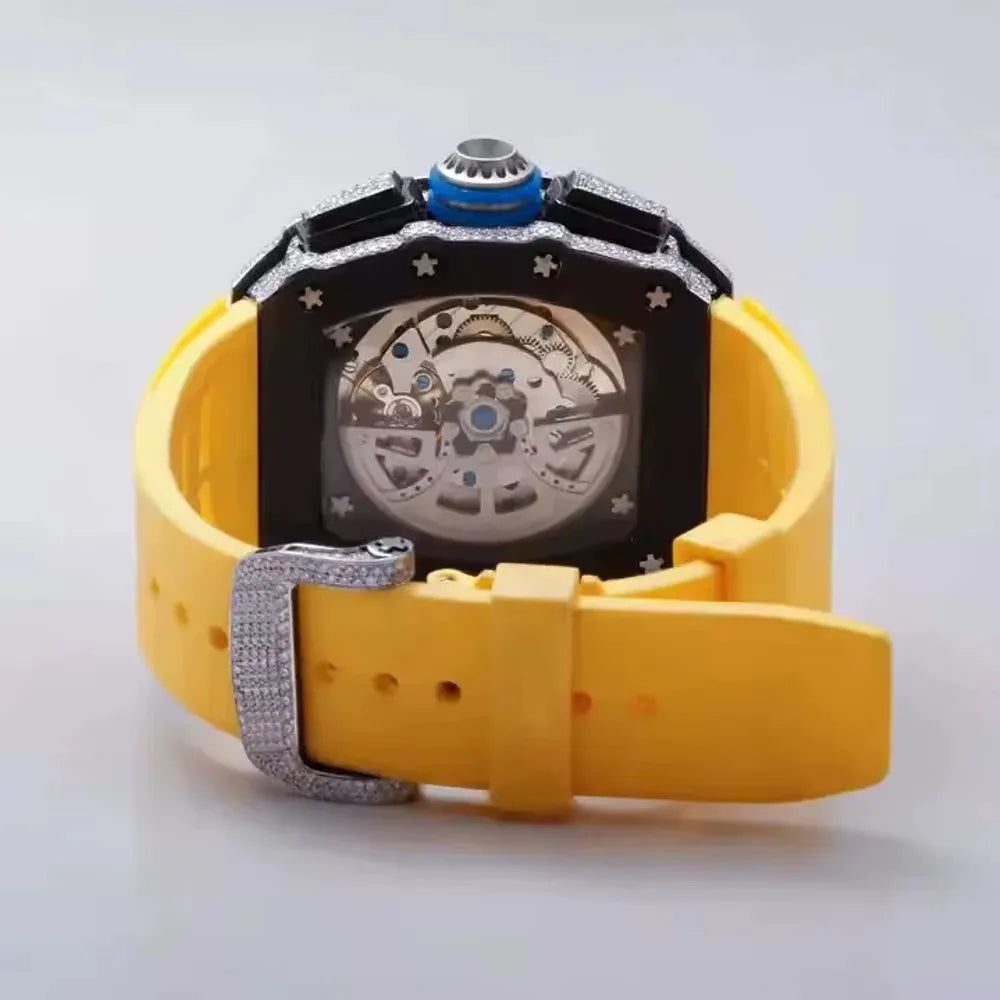 Chic Luxury Stainless Steel Analog Quartz Watch Unisex Classic Jewelry Fashion Elegant Gift 10 Bar Water Resistance